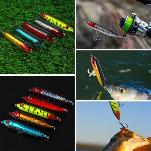 Catfish Rattling Line Float Lure for Catfishing Spook Rattle/Floats Demon Dragon Style Catfish Floats for Santee Rig Fishing Lake River Bank Catfishing Tackle 5/10 Pack