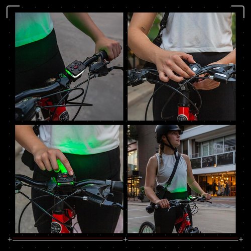 Guardian Angel Bike/Rail Strap Mount Accessory – Magnetic Mount with Screw-in Feature – Rubber Backing and Velcro for Extra Secure Grip – for Bike, Rail, Bar, Post & More