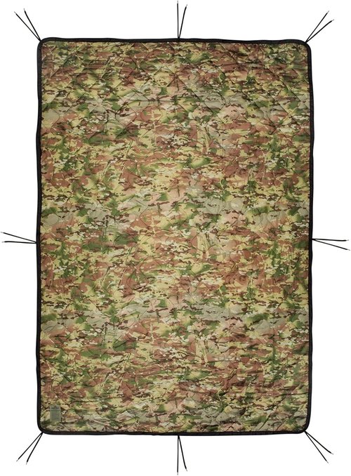 MEDALS OF AMERICA EST. 1976 Military Gear Blanket Poncho Liners Woobie Emergency Blanket - Military Surplus Cold Weather Camping and Hunting Woobie Blanket (Woodland)