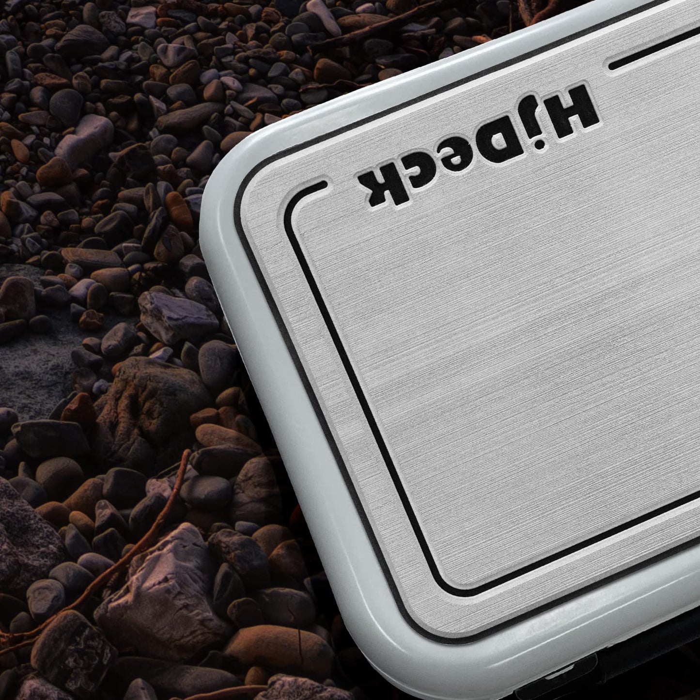 Hjdeck Cooler Pad for YETI Tundra 45 Cooler Seat Cushion Soft Self-Ahesive Cooler Pad Accessory - Light Grey