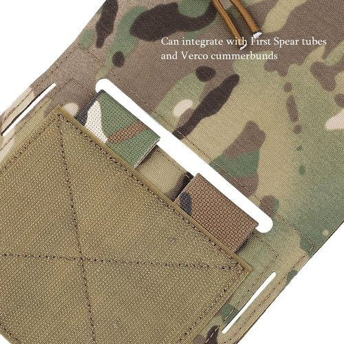 Tactical Expander Wing Pouch Set,Military Radio Holder 5.56 Mag Pouch Hunting Vest Accessories Chest Rig Side Bag