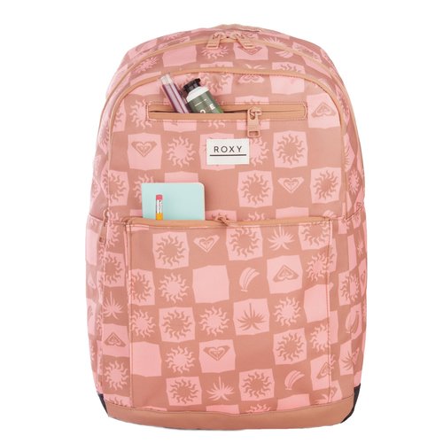 Roxy Women's Here You are Backpack | Travel | Vacation | Everyday Carry | 23L | Laptop Sleeve | Padded Straps, Camel Sunsquare AX, One Size