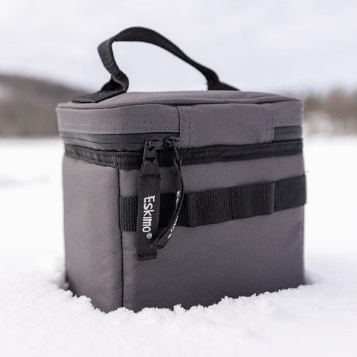 Eskimo® Battery Bag, Interior Pockets, 2 Batteries, Waterproof, Multiple Pockets, Compact Design, 46080