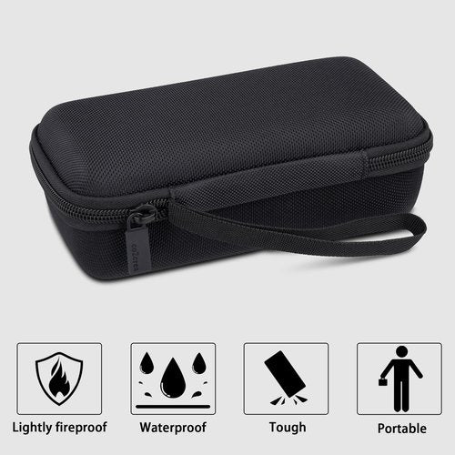 co2CREA Hard Case Replacement for Blue Tees Golf Player Go - Compact GPS Speaker, Portable Travel Case with a Carabiner