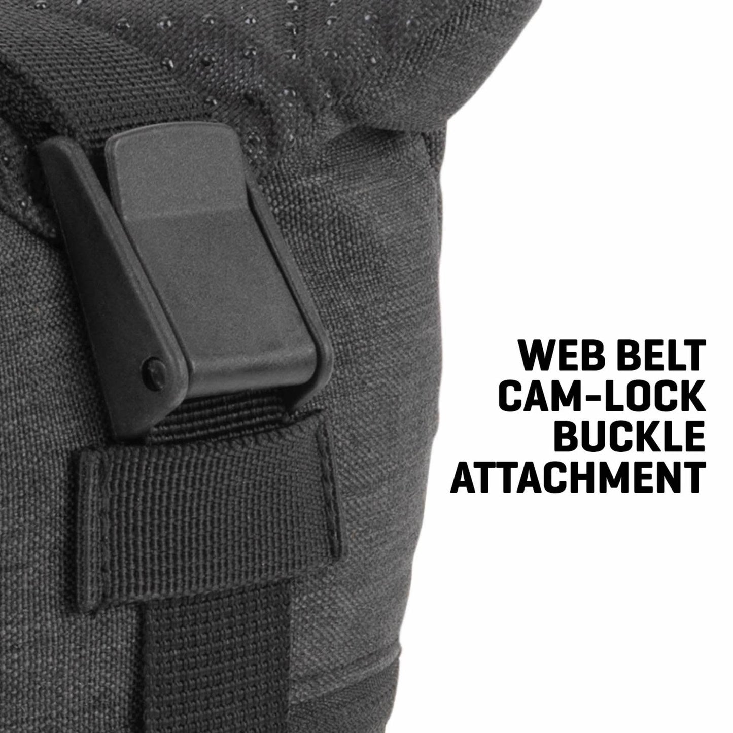 Allen Company Eliminator Stacker Shooting Bag, 4-Piece, Black