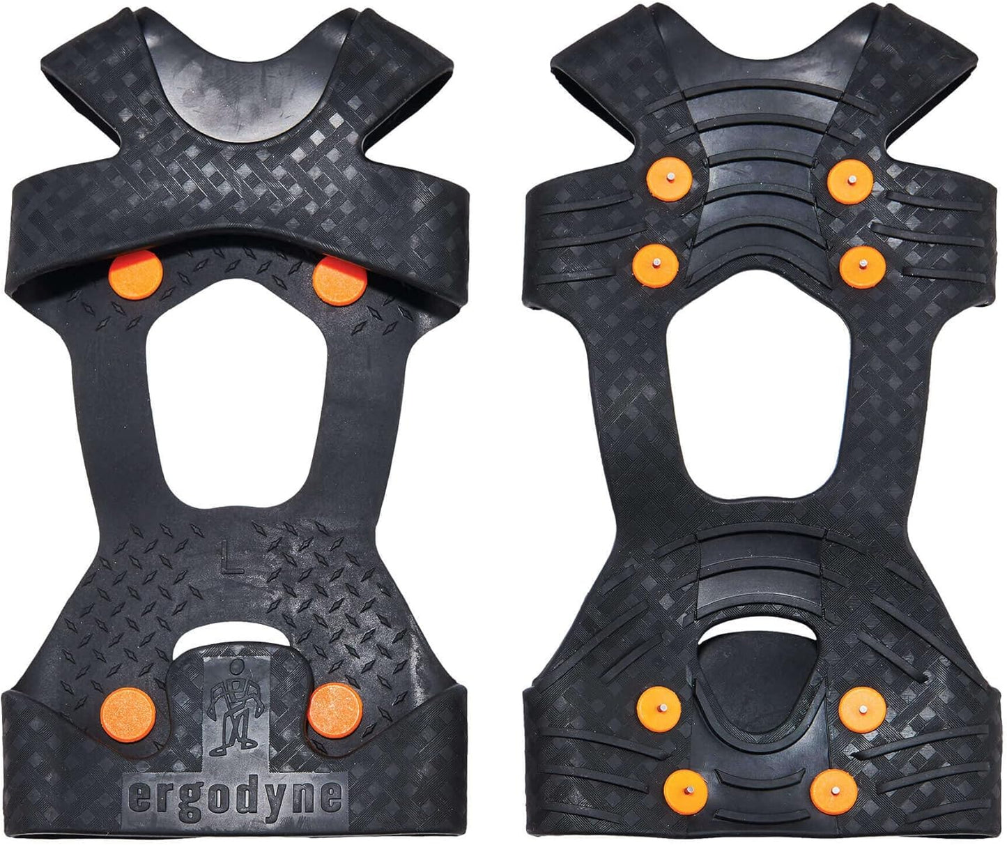 Slip-On Ice Traction Cleats with 8 Tungsten Carbide Studs for Superior Grip, Ergodyne TREX 6300TC