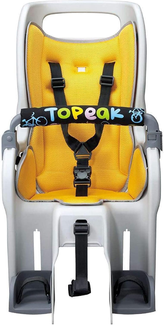 Topeak BabySeat II Bike Seat – Adjustable, Dual Suspension, Wrap-Around Protection, CPSIA Certified