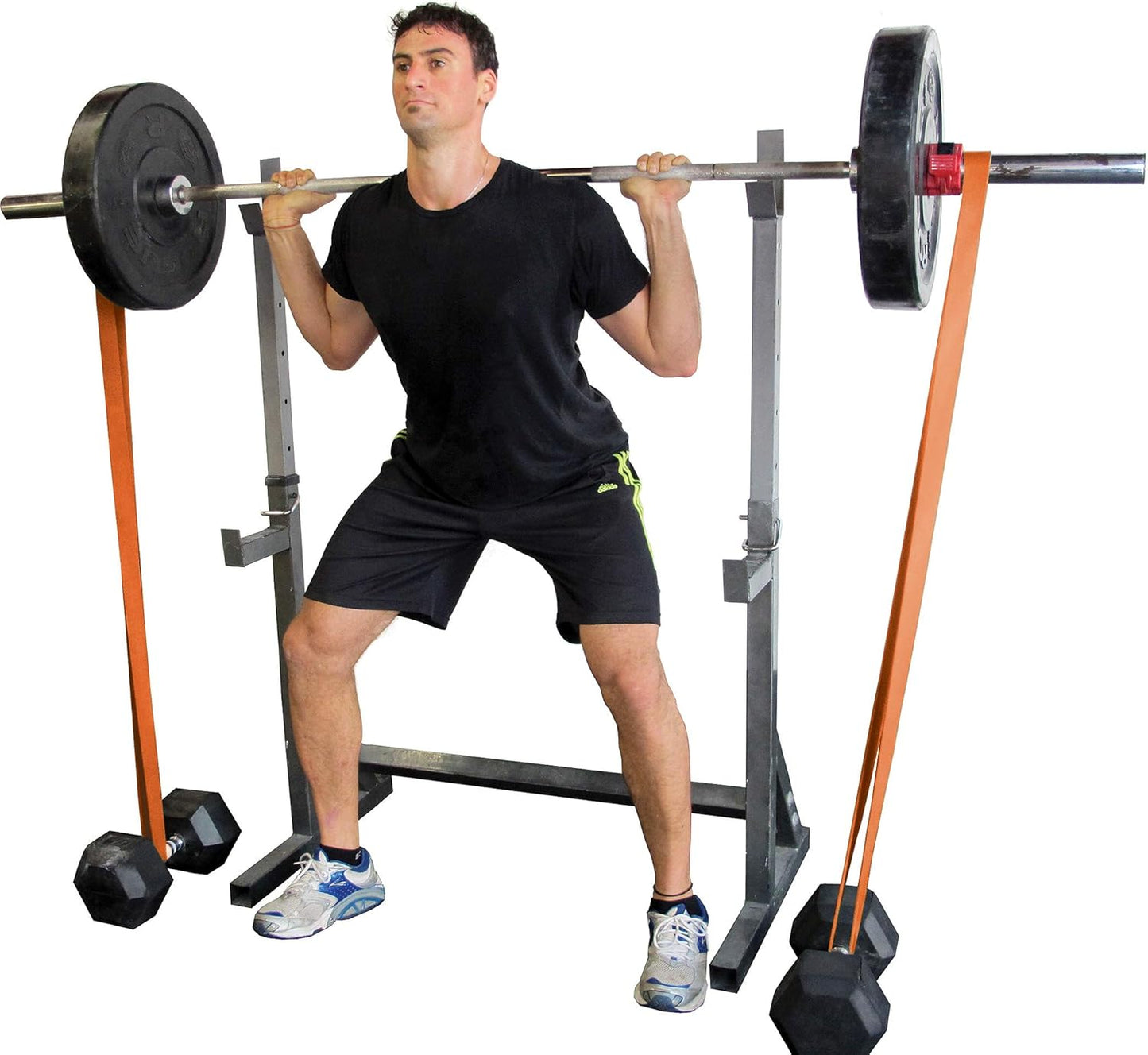 Functional Fitness Pull Up Assistance Bands - Set of 1 Resistance Heavy Duty Workout Exercise Crossfit Stretch Fitness Bands Assist Set for Body, Instruction Guide
