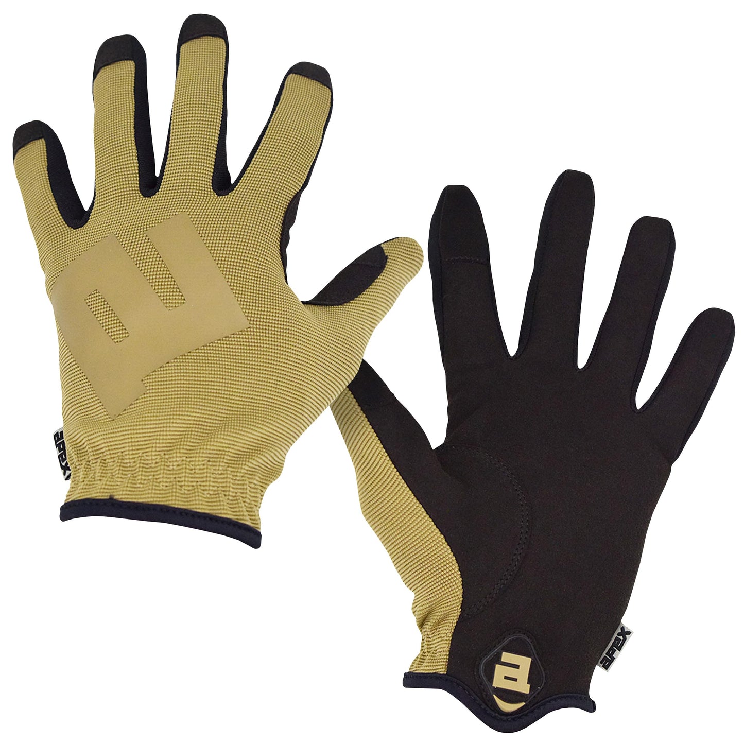 APEX 1.0 High Dexterity Gloves for Multi Sport, Hunting, Shooting, Outdoor Protection, Tactical, Full Finger, Snug Secure Fit, Breathable Design, Medium, Coyote