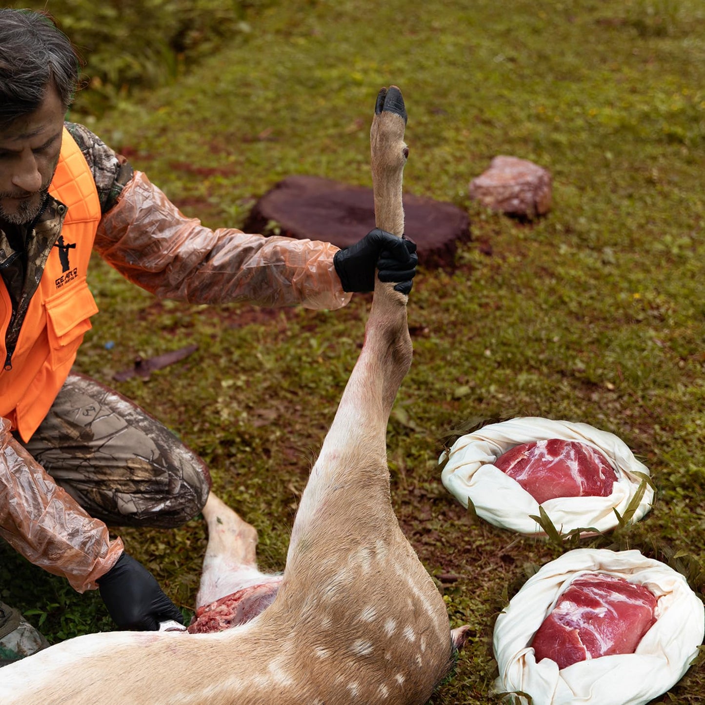 GearOZ BUY TOGETHER and SAVE-deer drag sled & game meat bags