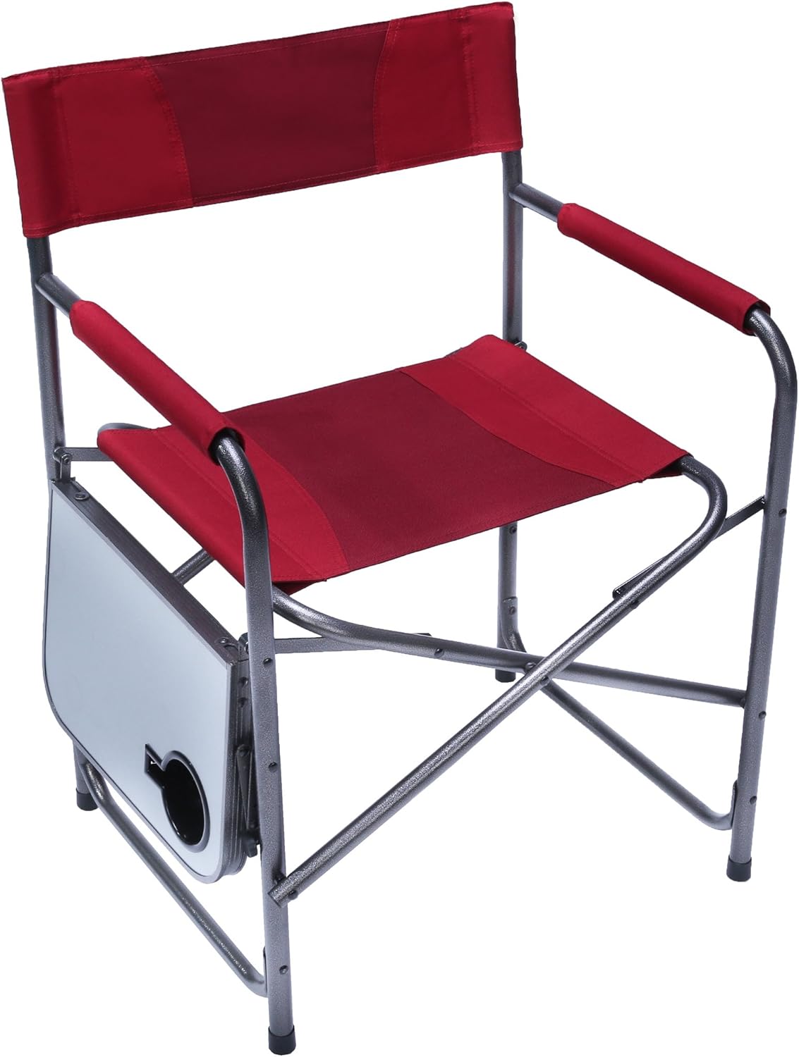 PORTAL Director Chairs, Foldable, Alloy Steel, Blue/Grey