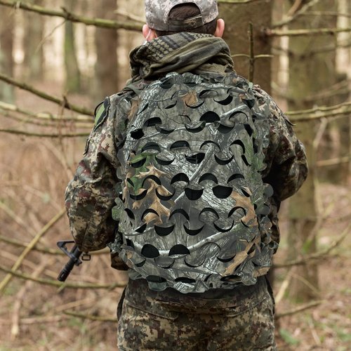 LOOGU Tactical Backpack Cover, Breathable Mesh Camo Camouflage Pack Cover Great for Tactical Military Gear Combat