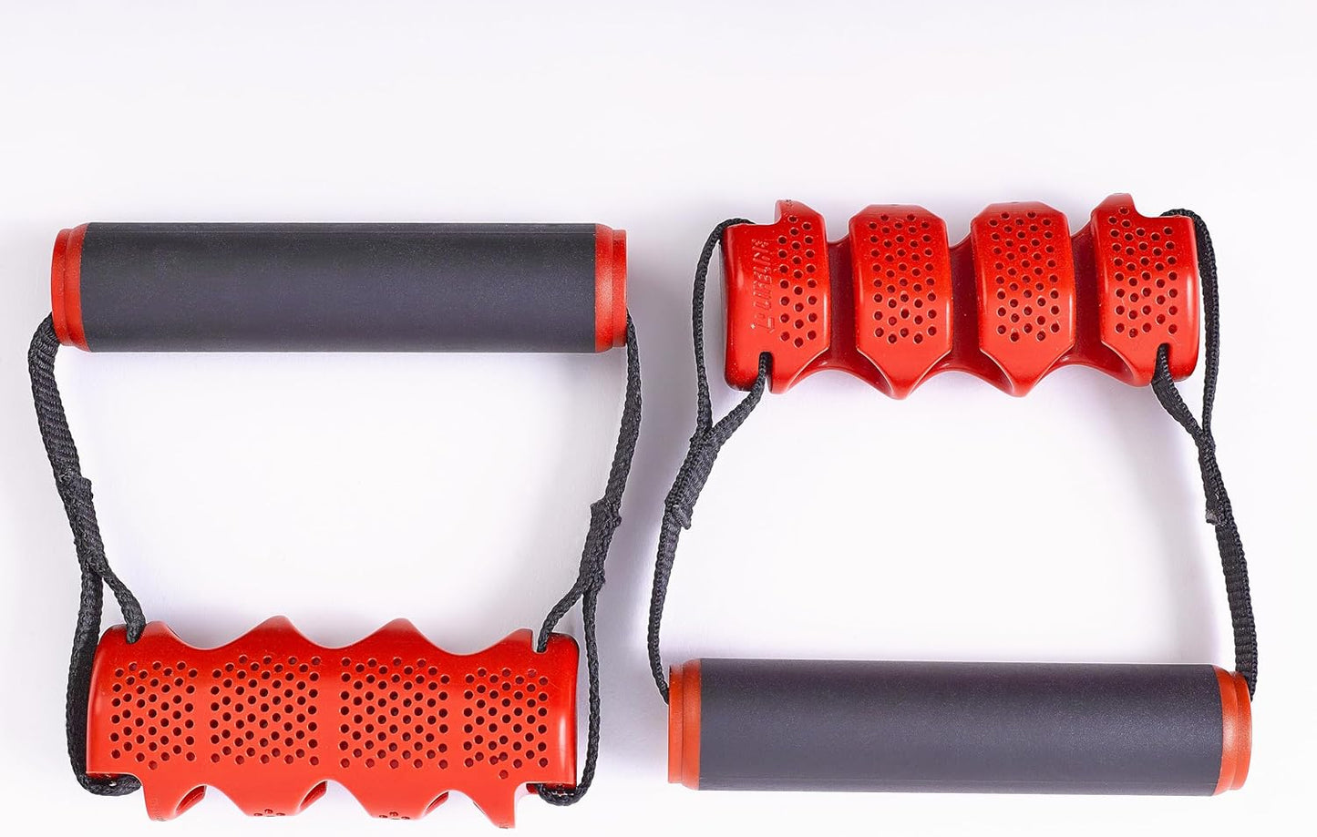 Triple Cable Pocket Max Flex Handle - Customizable Resistance Training Tool, Black/Red