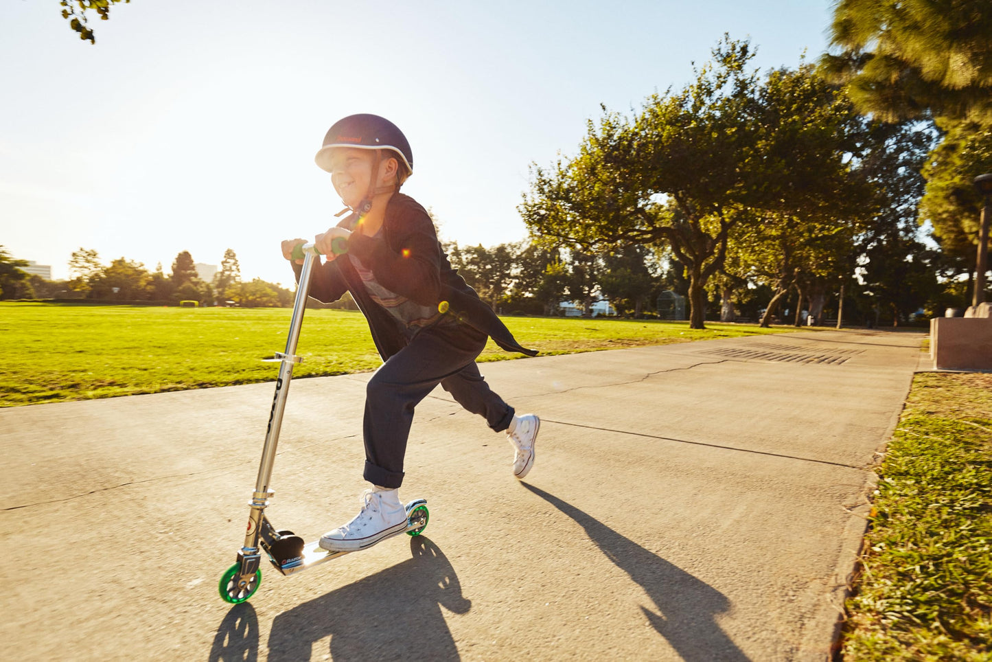Razor A Model Kick Scooter for Kids Ages 5+ - Lightweight, Foldable, Aluminum Frame, and Adjustable Handlebars