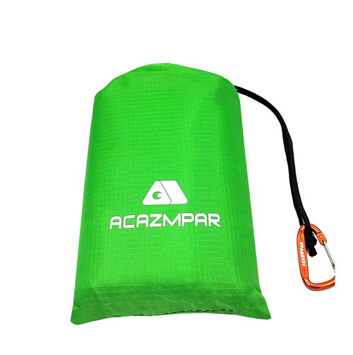 Waterproof Camping Tent Tarp, Ultralight Tent Footprint, Ground Tent Floor Saver for Camping Hiking (Green-79 x55)