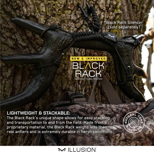 Metal Rattling Black Rack Rattling System by Illusion | Rattling Antlers | Rattling H ...