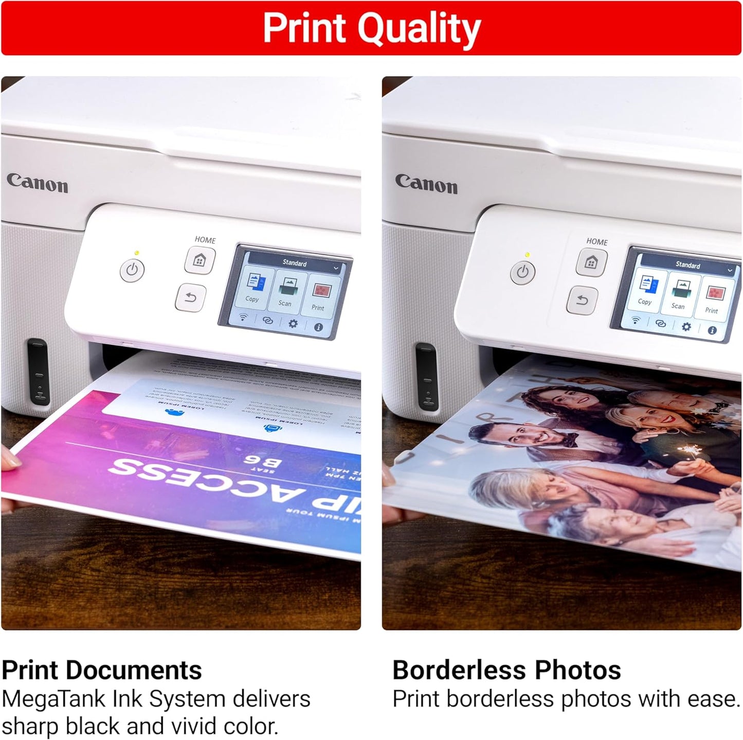 Canon MegaTank G3270 All-in-One Wireless Inkjet Printer. for Home Use, Print, Scan and Copy