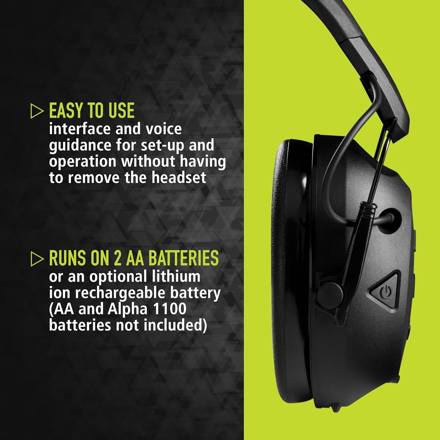 Peltor Sport Tac 500, Black, One Size