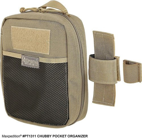 MAXPEDITION Chubby Pocket Organizer - Compact Multi-Purpose Tactical Gear Pouch