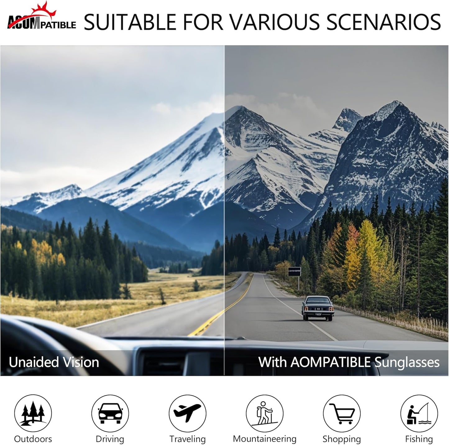 4 Pair Replacement Polarized Lenses for Oakley Flak 2.0 XL Sunglasses Pack P1