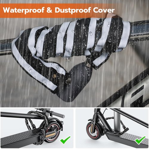 Dhiedas Fingerprint Bike Chain Lock, Bluetooth Bike Lock Waterproof Biometric Keyless Lock Heavy Duty Anti-Theft with 3.3 Feet Long Chain Lock for eBike Scooter Gate Ski Snowboard