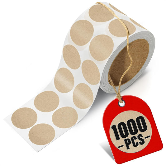 1000Pcs Cardboard Targets for Shooting - 1" IDPA Practice Dots Mini Targets for Pistol Range - Airsoft Stickers Archery Paster
