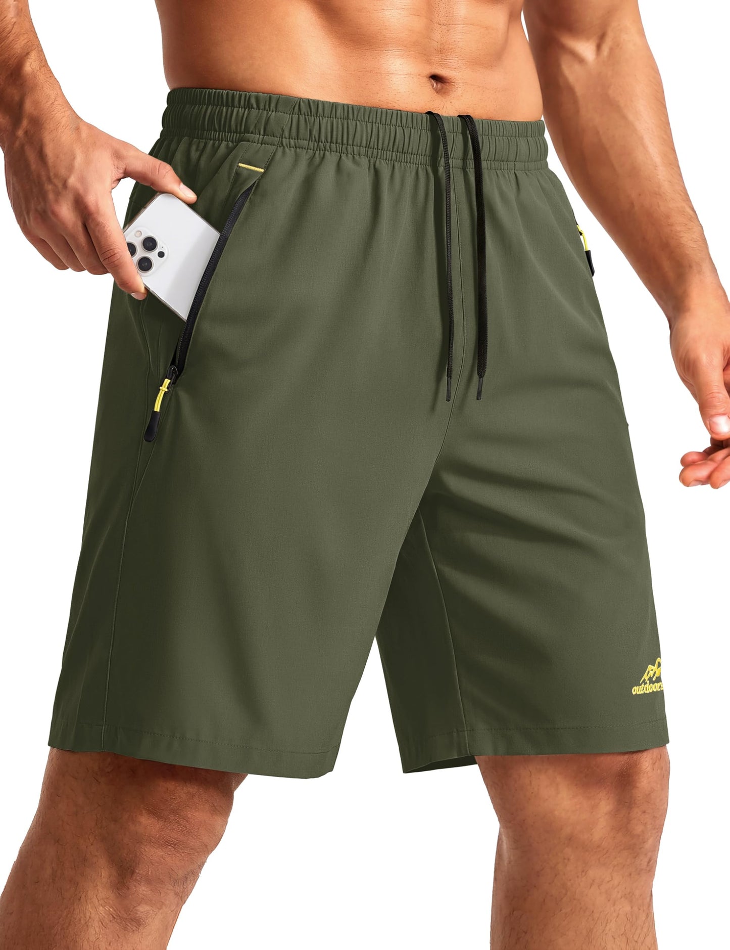 TACVASEN Mens Athletic Shorts Quick Dry Lightweight Running Gym Shorts Basketball Sports Hiking Summer Outdoor Workout Casual