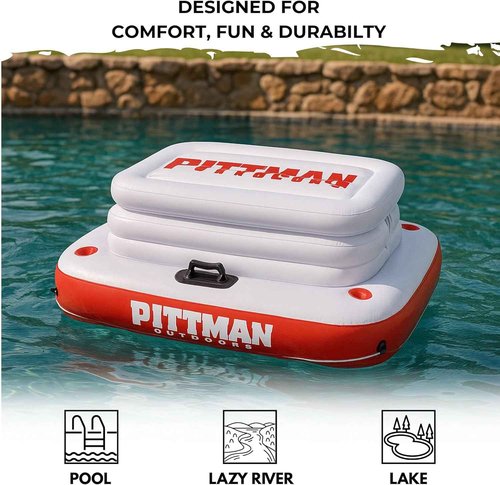 Large 72 Can Floating Ice Chest Cooler for River, Pool & Lake – Perfect for Tubing & Relaxing