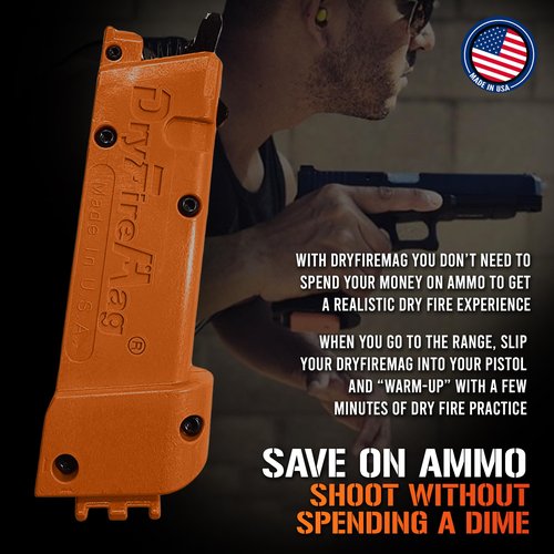 Dry Fire Training Mag Compatible with Glock 43X/48 | Not Compatible with Laser Cartridges, G43 or Aftermarket Parts