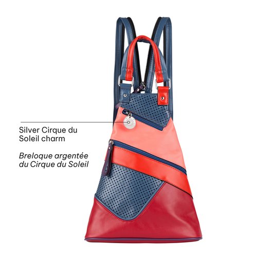 Cirque du Soleil Official Merchandise Red Triangle Backpack