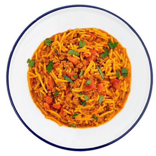 Mountain House Classic Spaghetti with Meat Sauce 2 Servings and Mint Chocolate Chip Ice Cream Sandwich 1 Serving Freeze Dried Backpacking & Camping Food