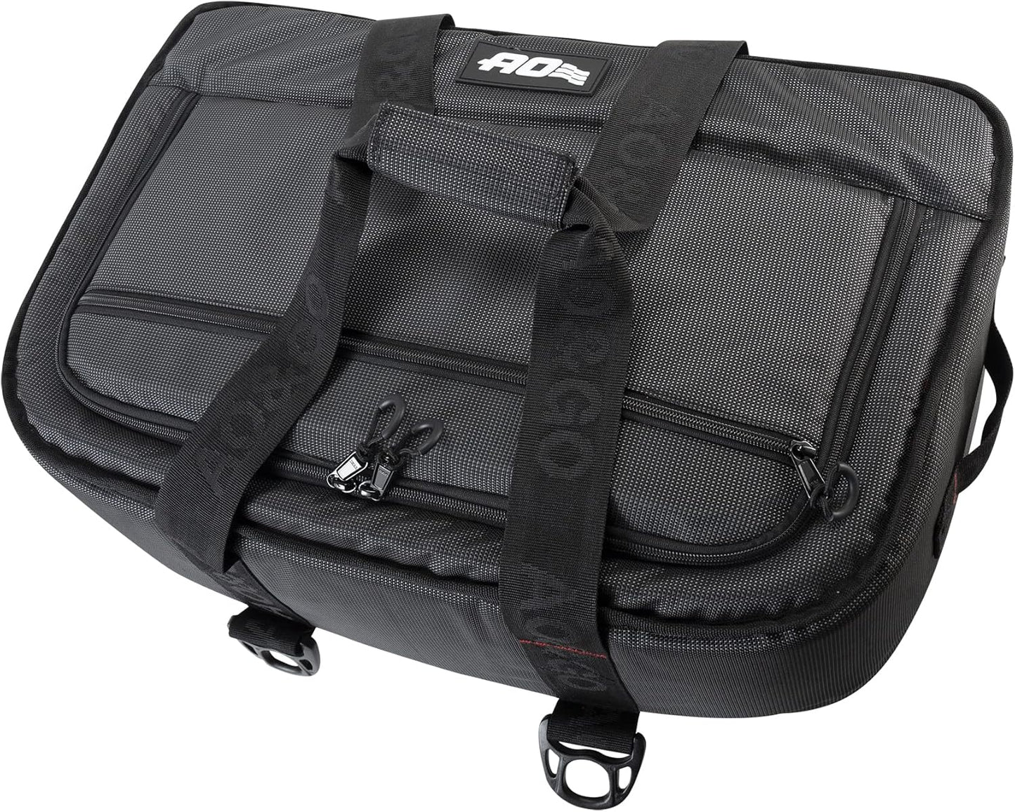 AO Coolers Stow 'n Go Canvas Soft-Sided Cooler, Low Profile and Leak Proof, Insulated for 24-Hour Cold, Black, 38-Can