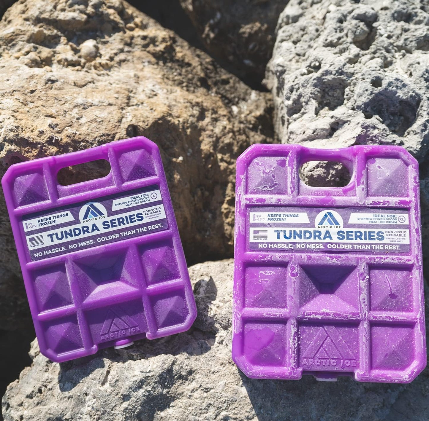 Arctic Ice Tundra Series Long Lasting Reusable Ice Pack - 5° Fahrenheit Cooling Point - Designed to Maintain Freezer-Like Temperatures in Coolers