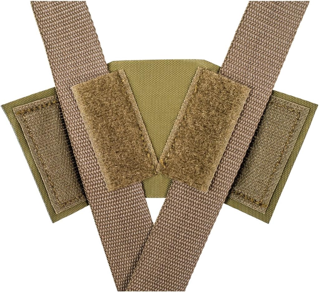 Tasmanian Tiger Warrior Belt MK III, Tactical Battle Belt, MOLLE Webbing, Chest Strap Carrying System, Small, Black (TT-7655-040-S)