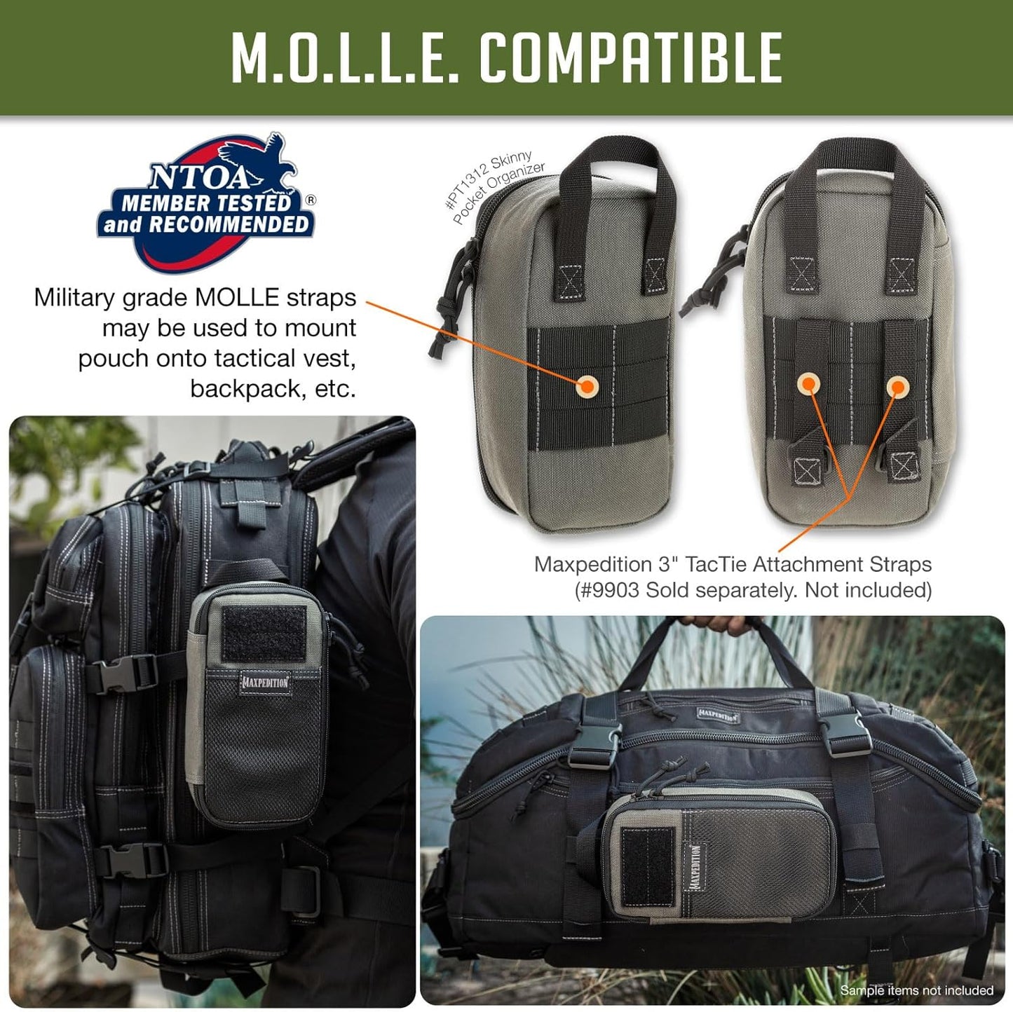 MAXPEDITION Skinny Pocket Organizer