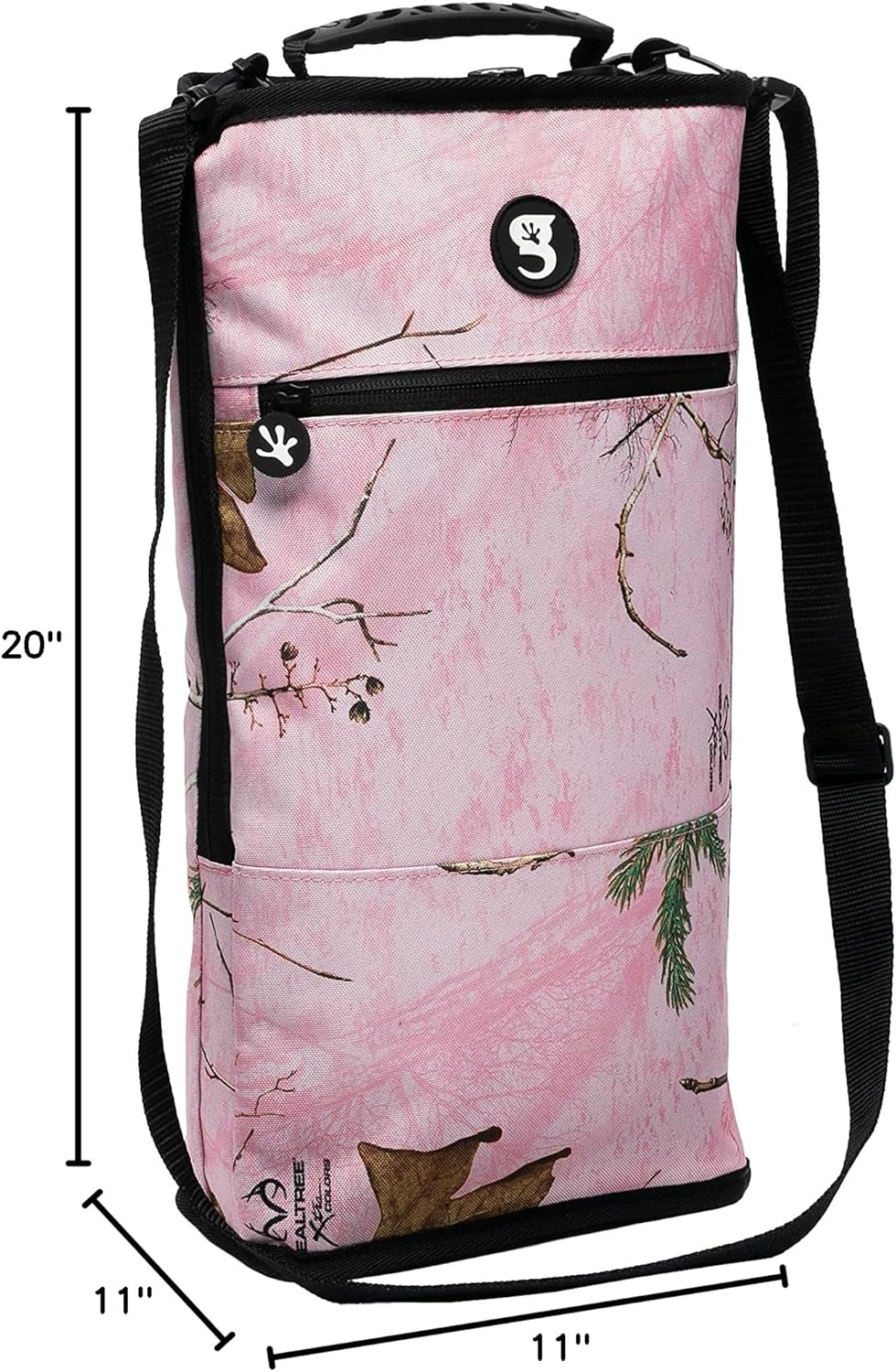 Geckobrands Verticool Insulated Soft Cooler Bag - Portable, Holds 9 Cans or 2 Wine Bottles, Ideal for Beach & Picnics