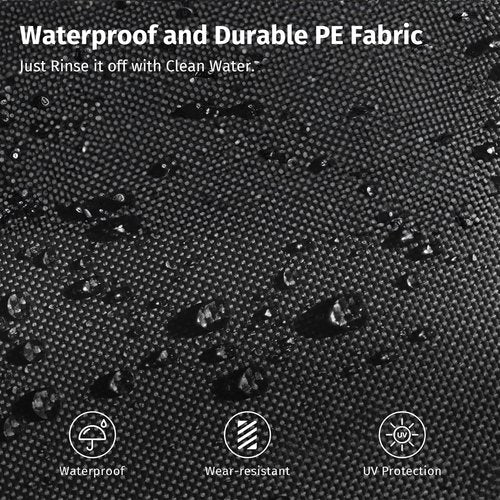 EAST OAK Waterproof Tarps for Outdoors as Tent Floor Mat for EAST OAK Screen House & Pop-Up Tent 12 x 12 FT, 11 Mils Thick, Multipurpose Protective Tarps, Tarp Waterproof, Sun Protection, 147" x 170"
