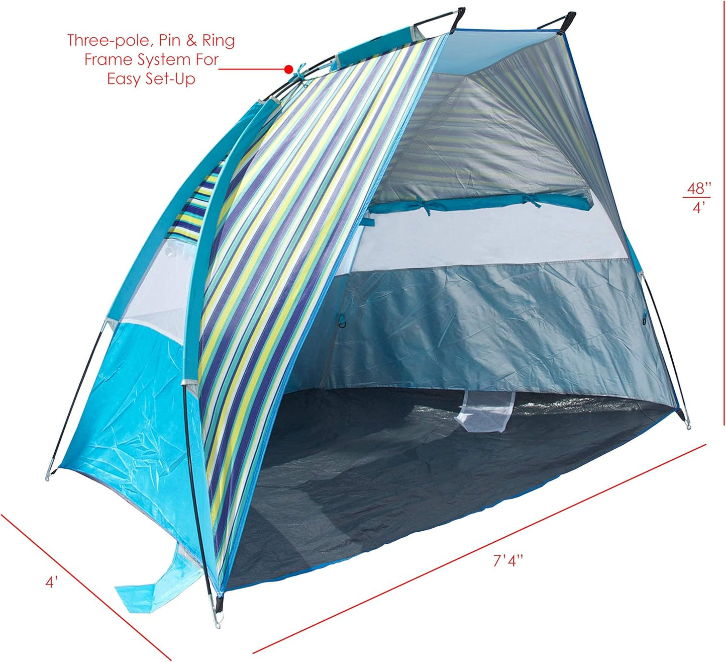 Texsport Calypso Cabana Beach Shelter Canopy