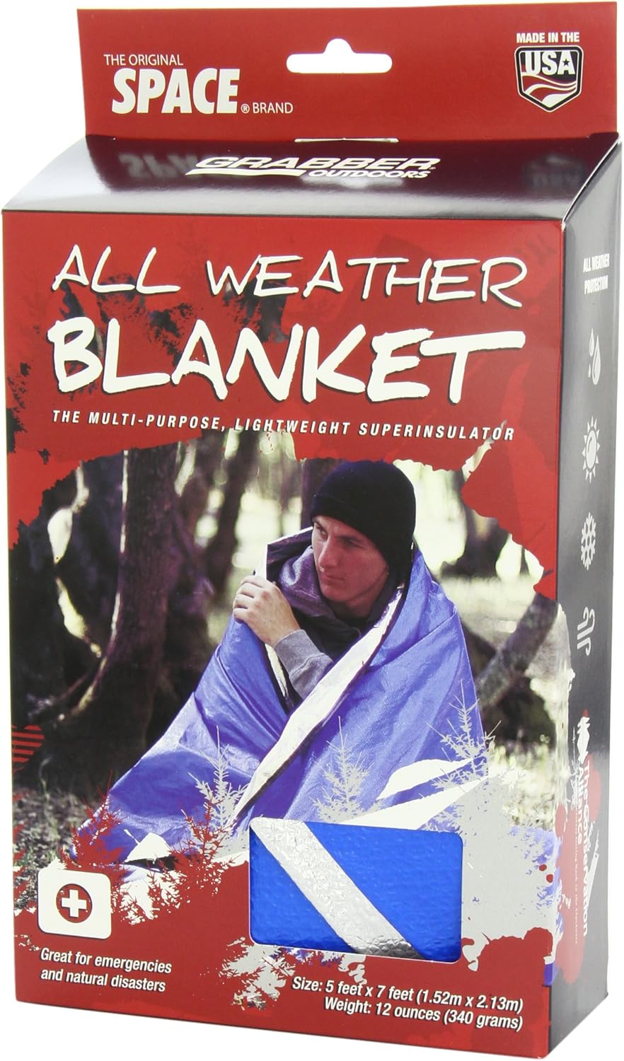 Outdoors Original Space Brand All Weather Blanket