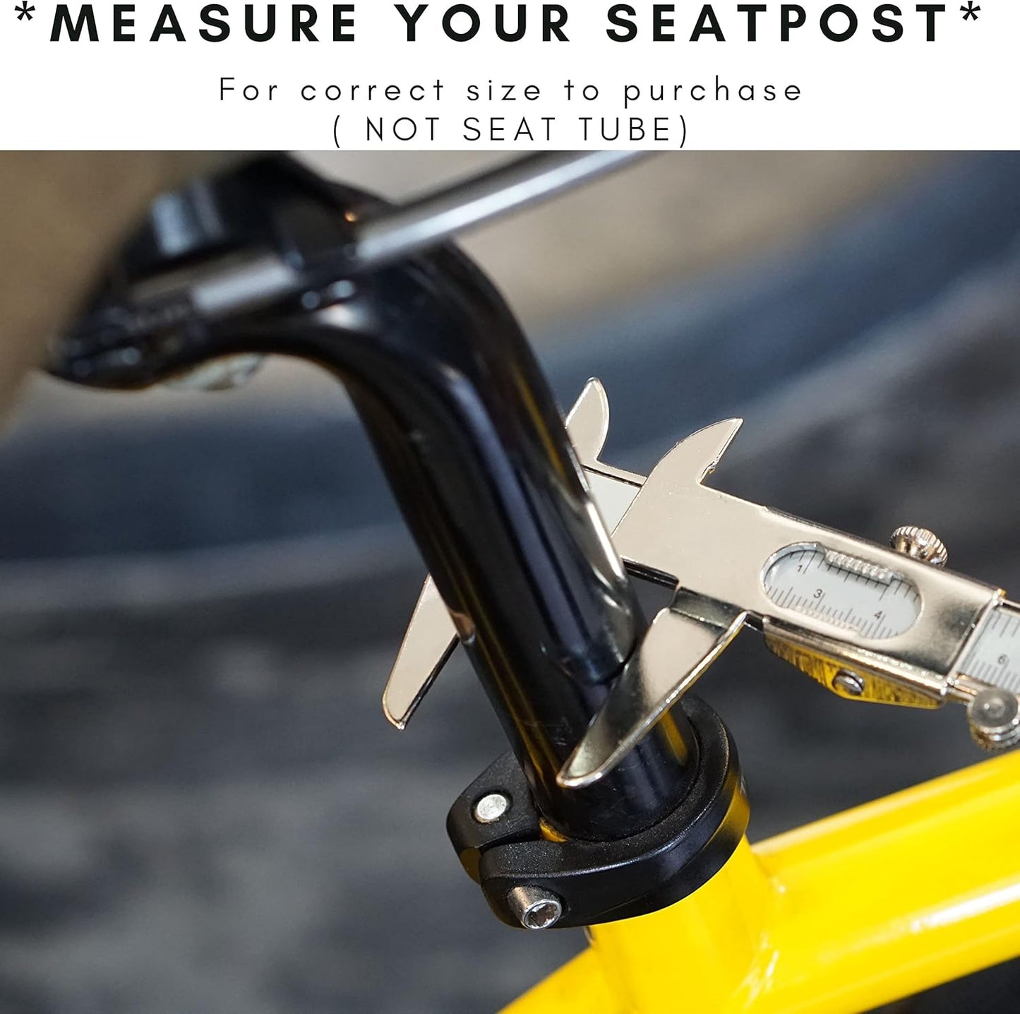 Vincita Rack Mount Seatpost Clamp - For Bike Without Rear Rack Threaded Hole Fixation - Suitable With Seatpost Diameter 27.2 mm (Seatpost Tube 31.8 mm) - Lightweight -mountain, Road, Folding Bicycle.