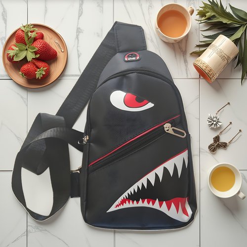 WRLDMCWLQ Shoulder Sling Crossbody Casual Chest Bag For Travel Sports Running Hiking