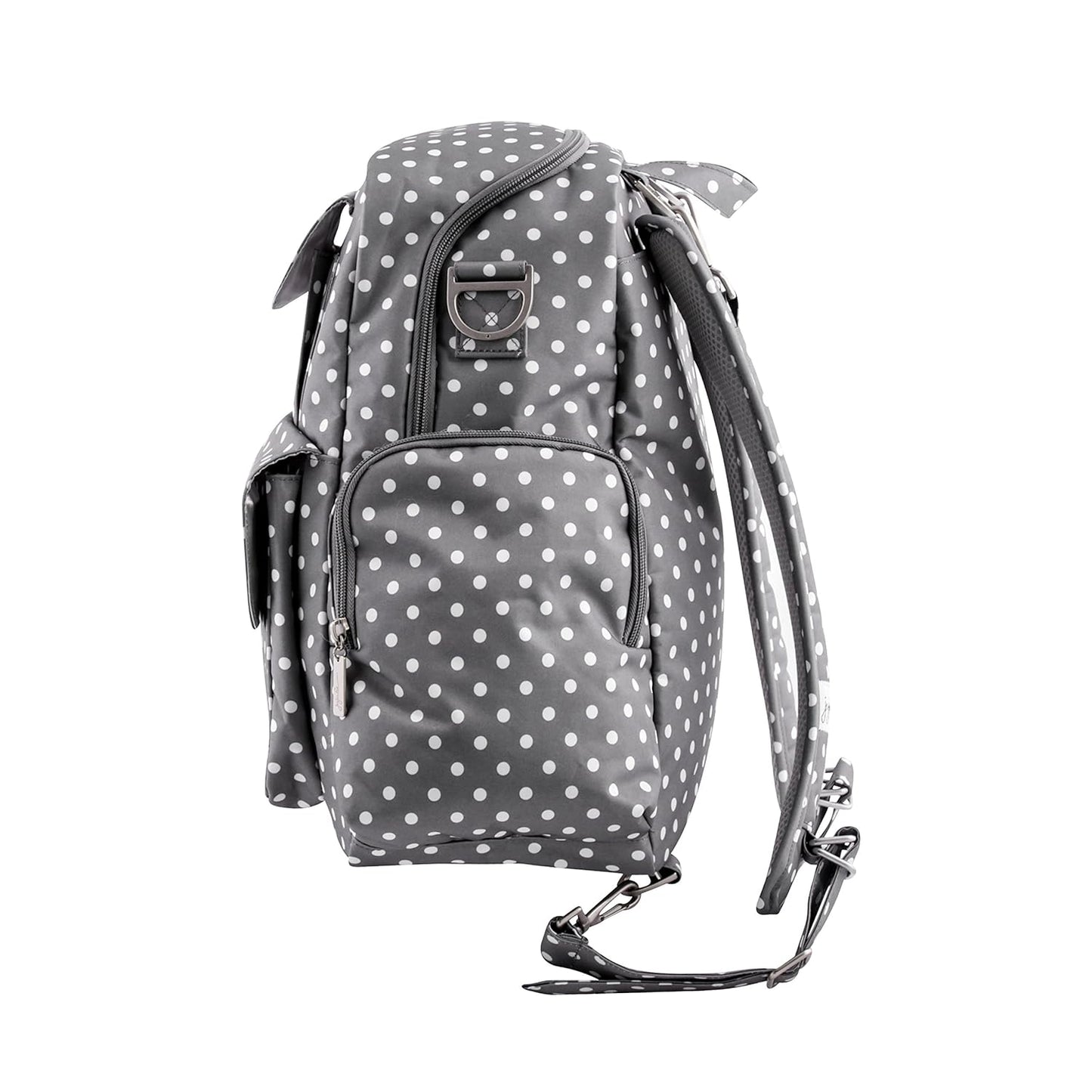 JuJuBe Be Nurtured Large Breast Pump Backpack, Classic Collection - Dot Dot Dot