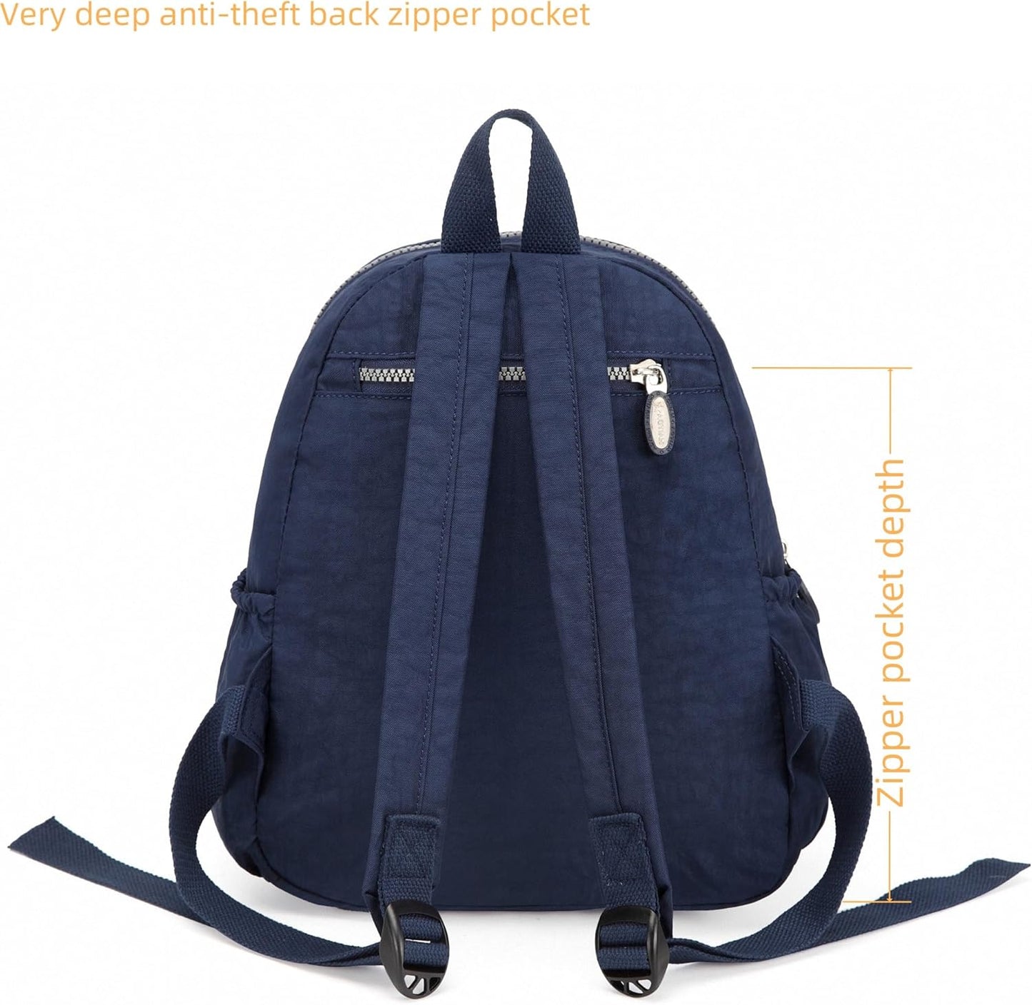 AOTIAN Mini Nylon Women Backpacks Casual Lightweight Small Daypack for Girls