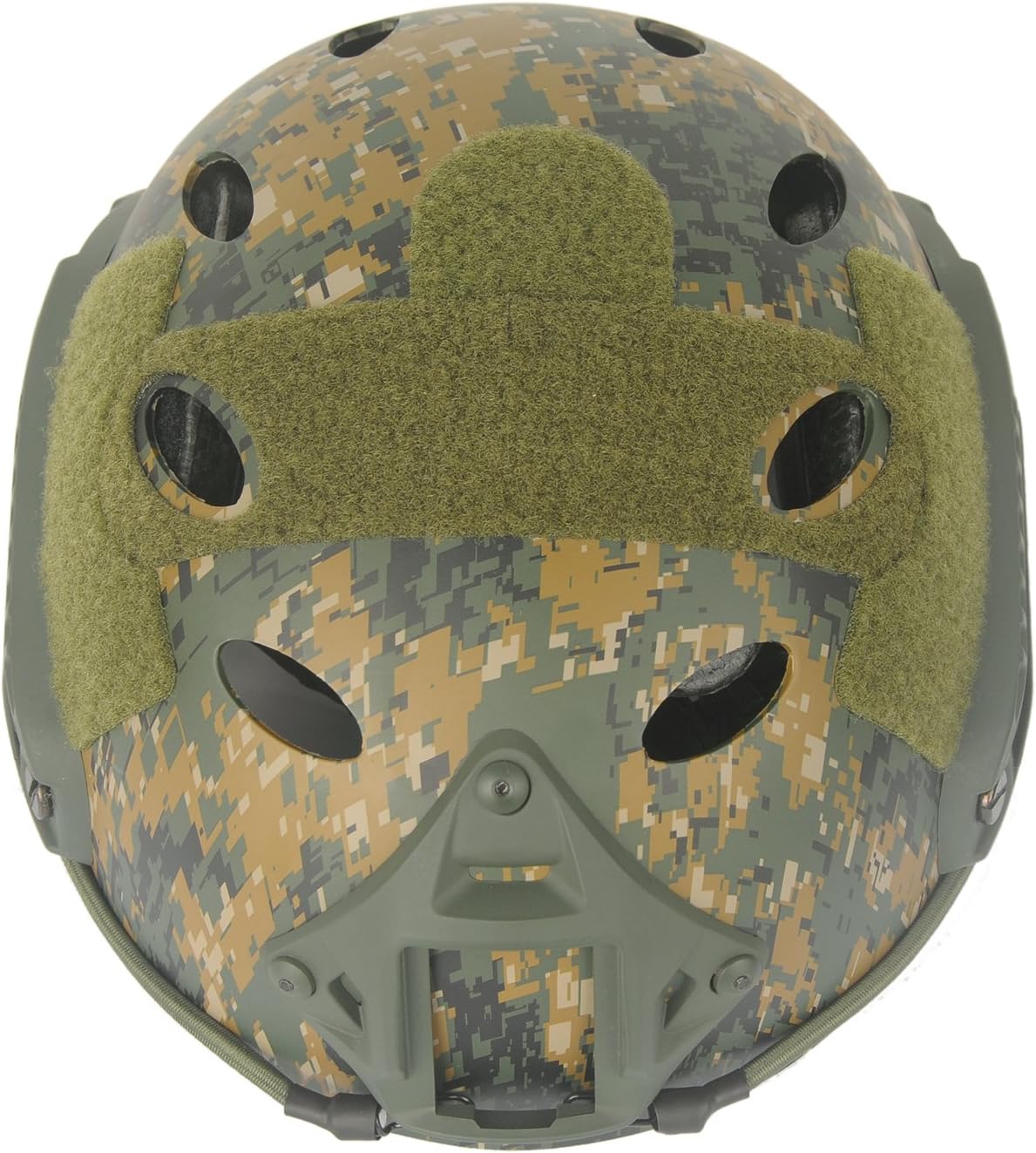 LOOGU Fast BJ Base Jump Tactical Helmet for Airsoft with 12-in-1 Headwear