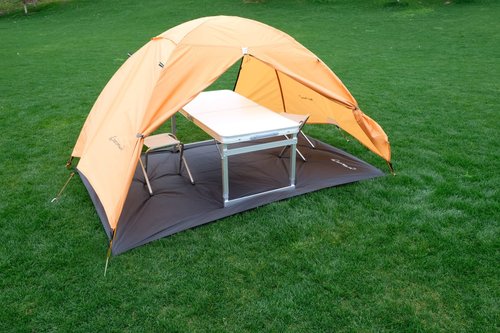 Clostnature Polaris Lightweight Backpacking Tents - 7'3'' x 4'11'' x 3'10'' Camping Tent with Matching Waterproof Tent Footprint, 2 Person Waterproof Tent with Camping Tarp for Outdoor, Hiking