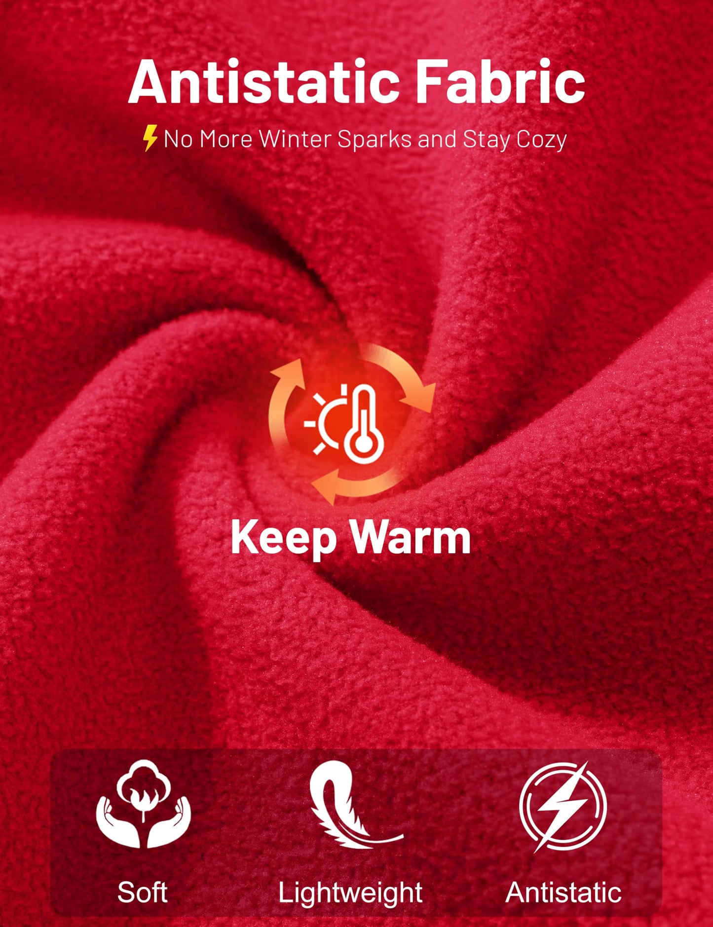 MAGCOMSEN Red Vest Women Sleeveless Polar Fleece Vests with Zipper Stand Collar Fall Winter Jacket Outerwear Warm