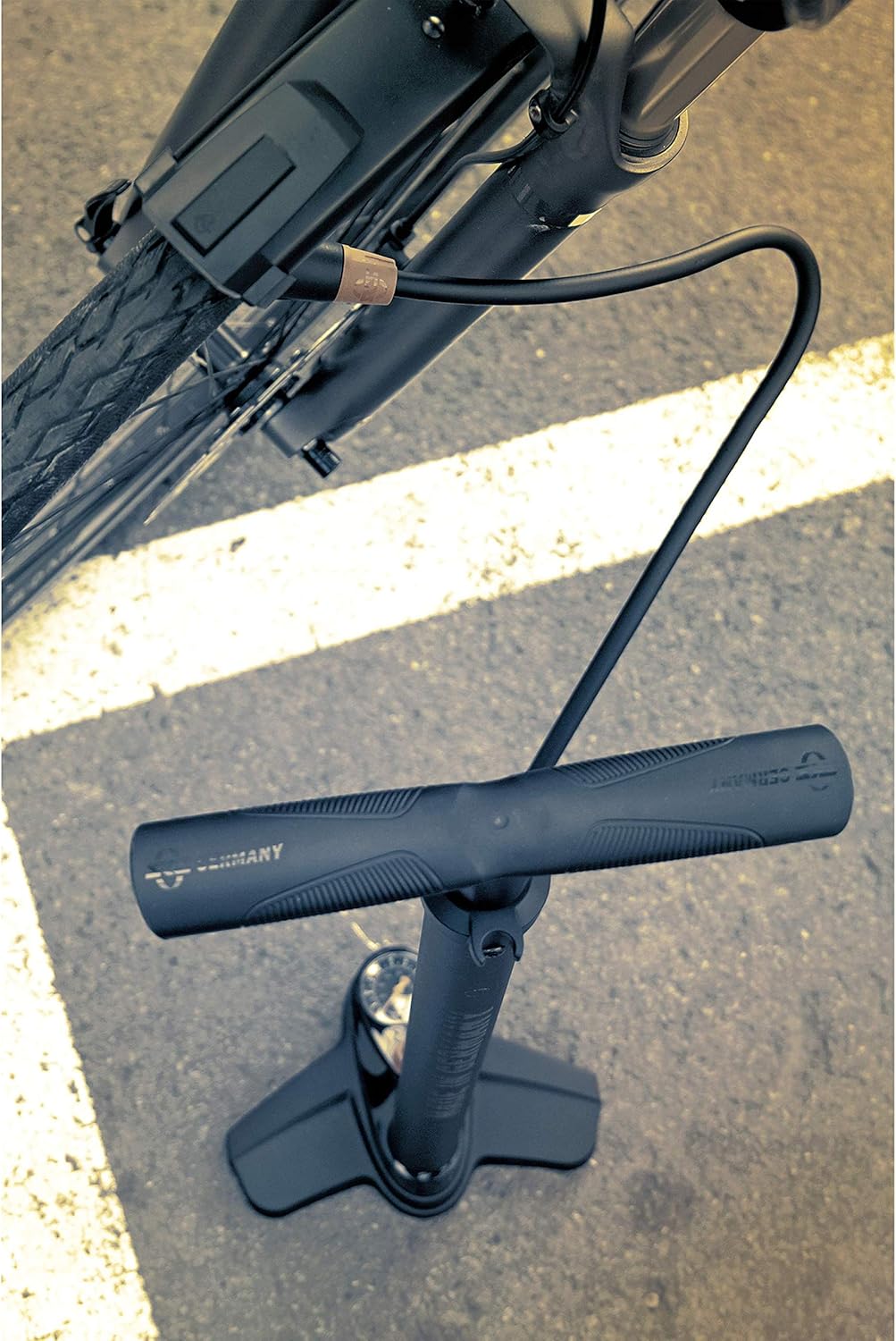 SKS Germany Air X-Press 8.0 High-Pressure Floor Pump for Bicycles