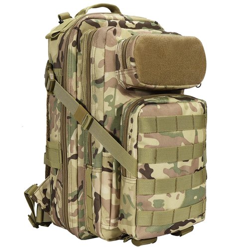 BOMTURN for Mens Tactical Backpack Military Backpacks 27L Small Army Survival Backpacks Small Waterproof Bug out Bag