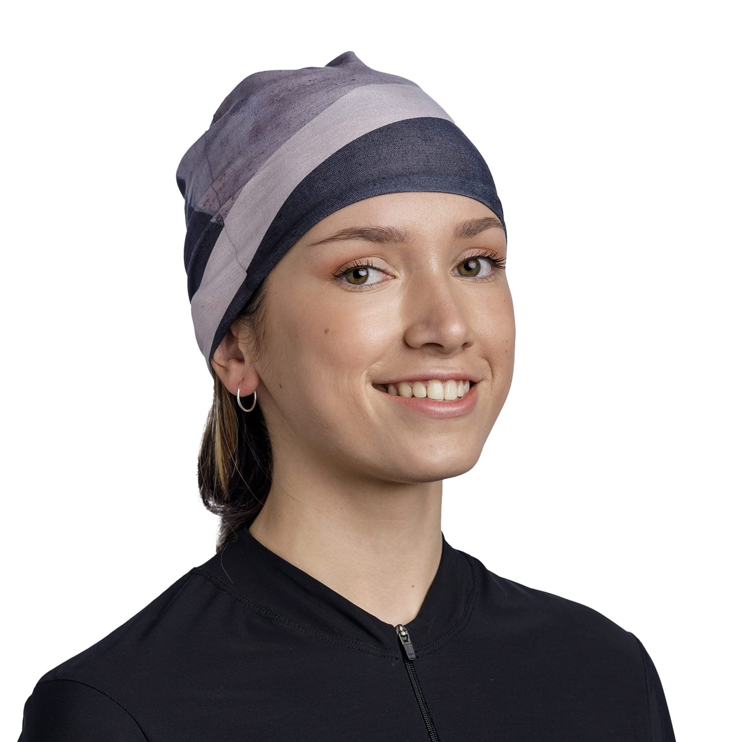 BUFF CoolNet UV Half Bike Neck Gaiter, Reflective, UPF 50 Sun Protection, Breathable, Cooling Bandana, Quick Dry Face Mask, Glen Multi, Adult Size
