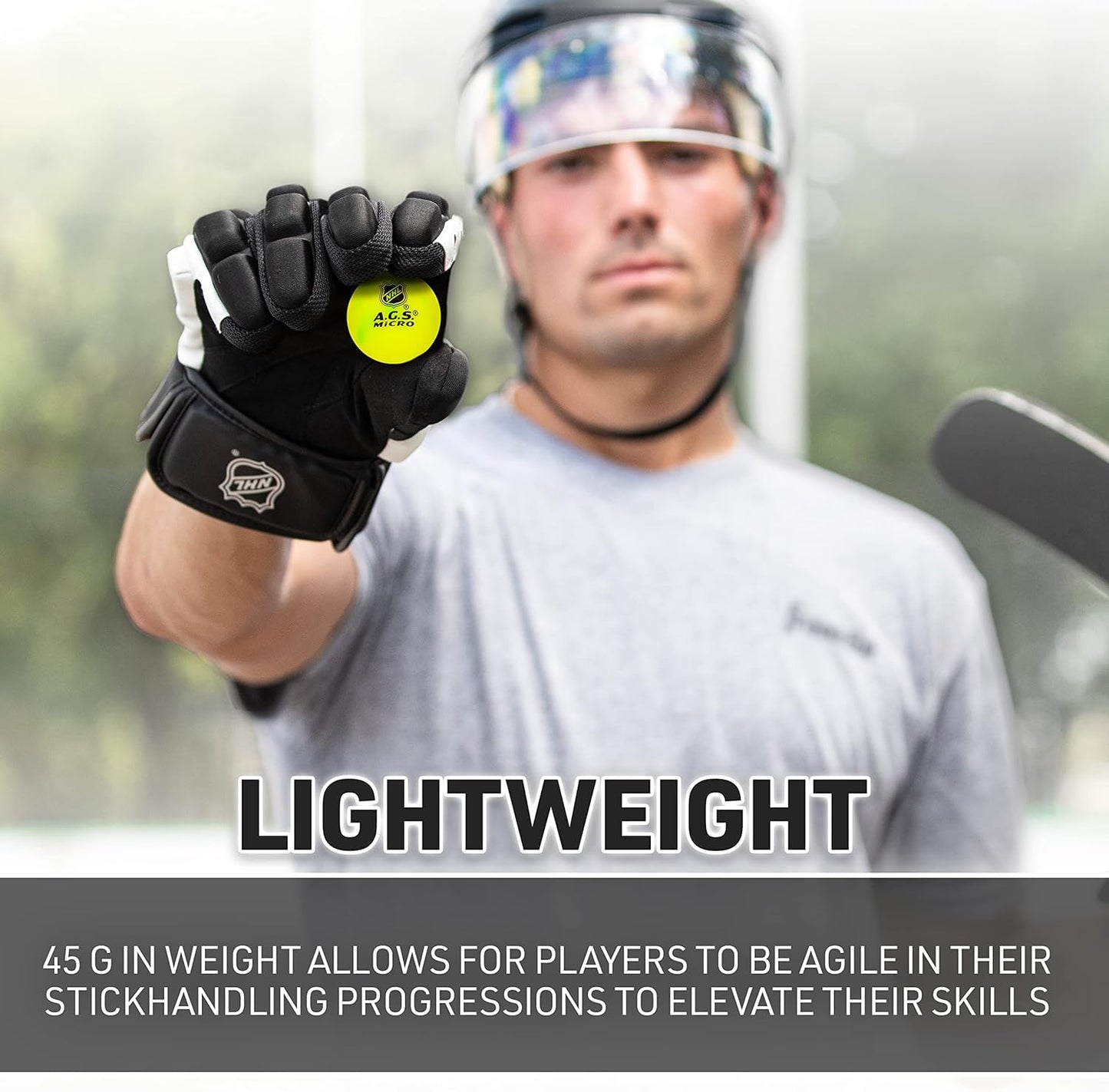 Official Size Franklin Sports NHL Street Hockey Balls | No Bounce | Assorted Colors